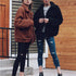 Elegant Faux Fur Coat Women 2019 Autumn Winter Warm Soft Zipper Fur Jacket Female Plush Overcoat Pocket Casual Teddy Outwear - menochic